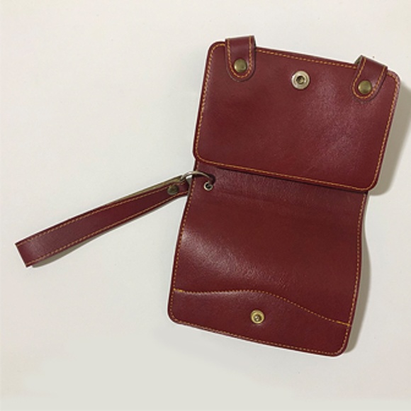 Old Fashion Vintage Clasp Closure Wristlet Wallet - Picture 8 of 11